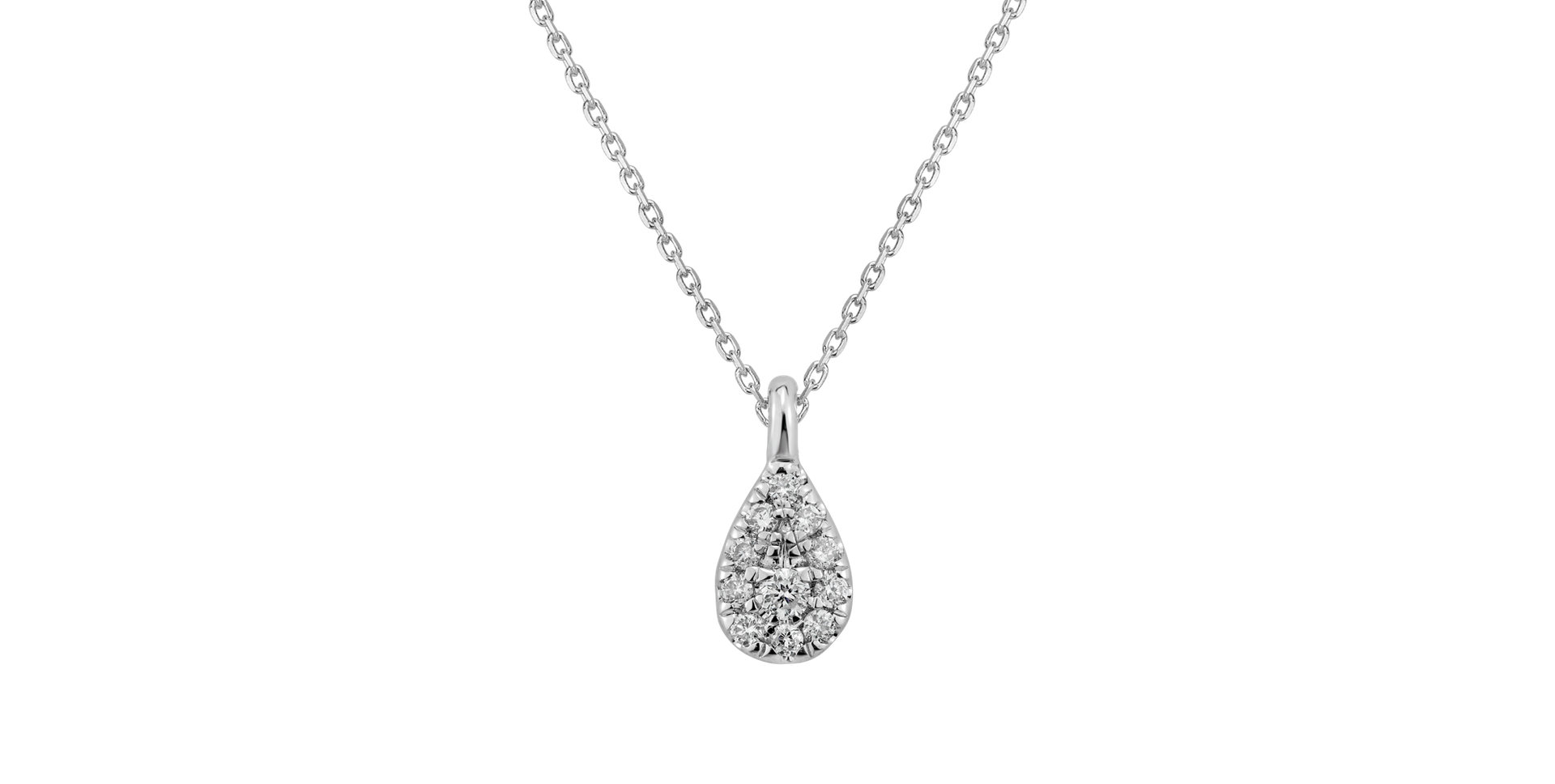 Diamond necklace Diamond Tear