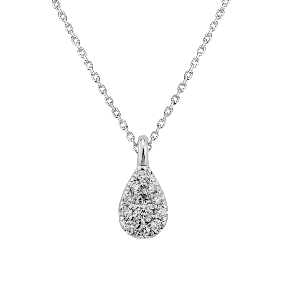 Diamond necklace Diamond Tear