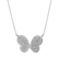 Diamond necklace Underestimated Butterfly2