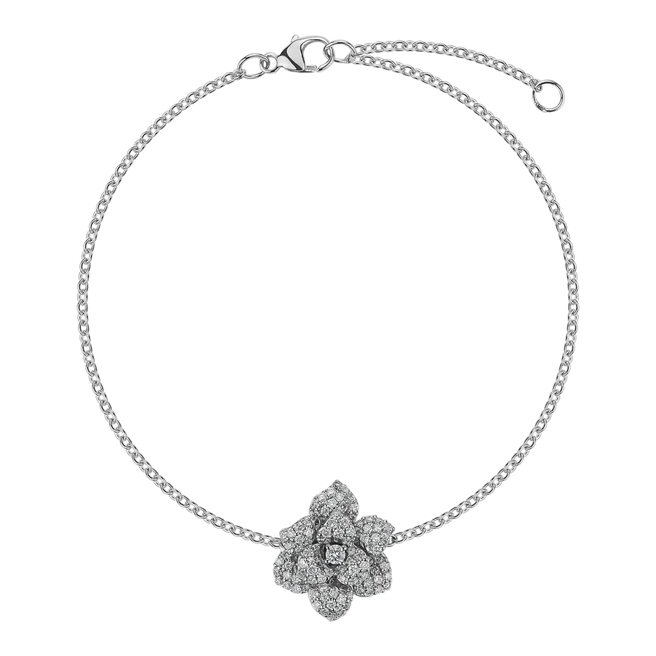 Bracelet with diamonds Acacius