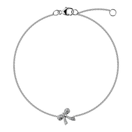 Diamond bracelet Shiny Bow