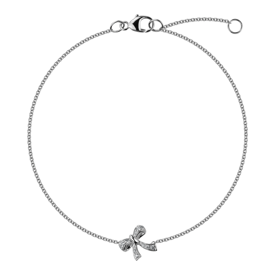 Diamond bracelet Shiny Bow