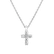 Diamond necklace Glossy Cross2
