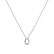 Diamond necklace Glittering Letter C2