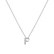 Diamond necklace Glittering Letter F2