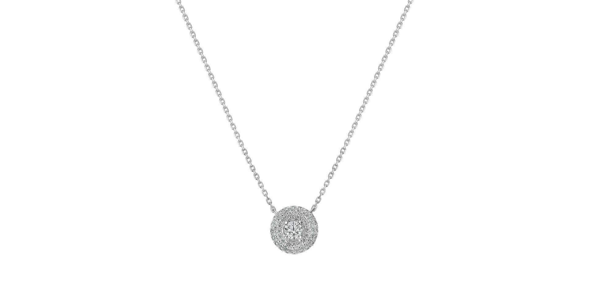 Diamond necklace Sparkling Eye