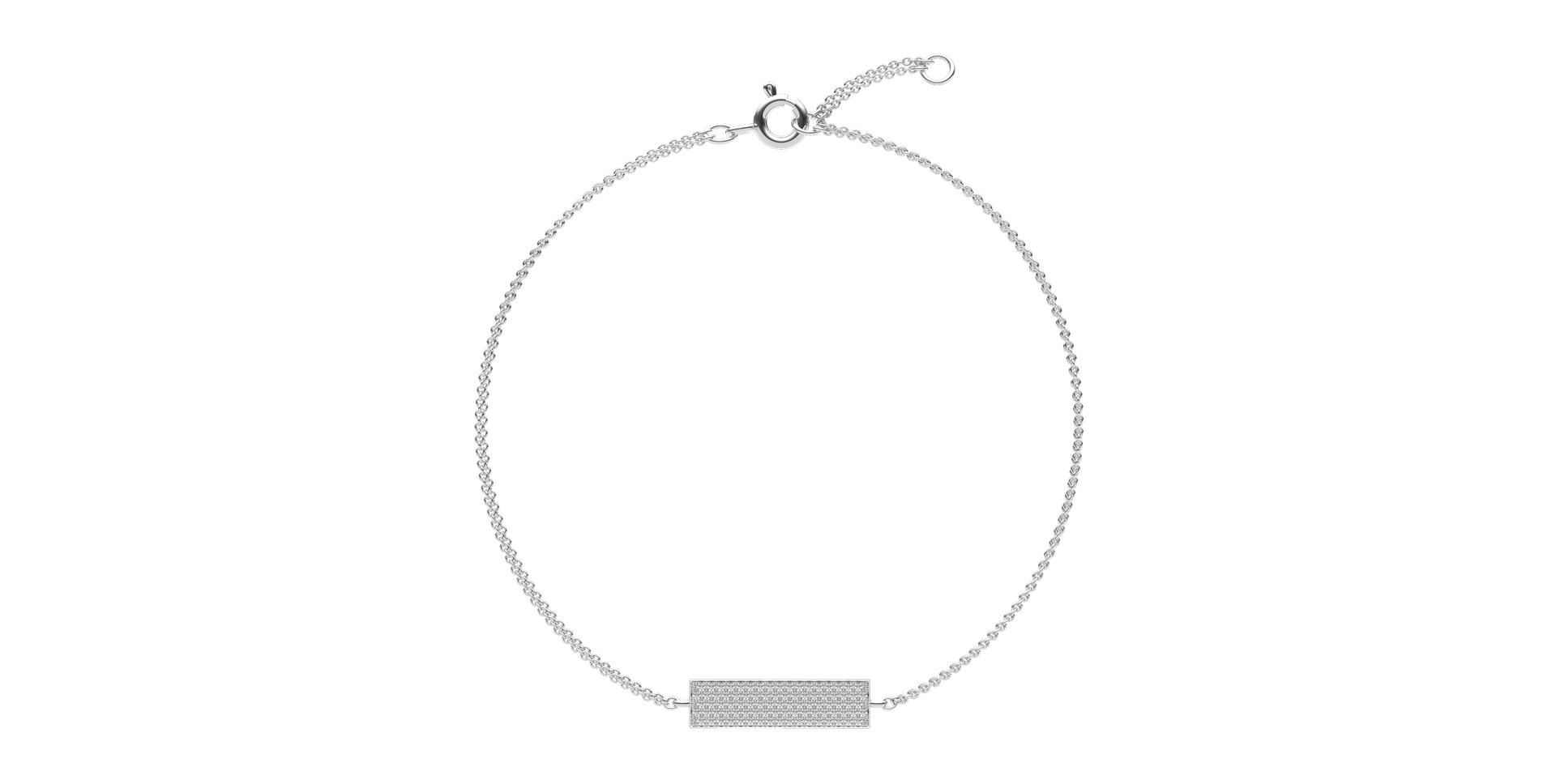 Bracelet with diamonds Winter Memories