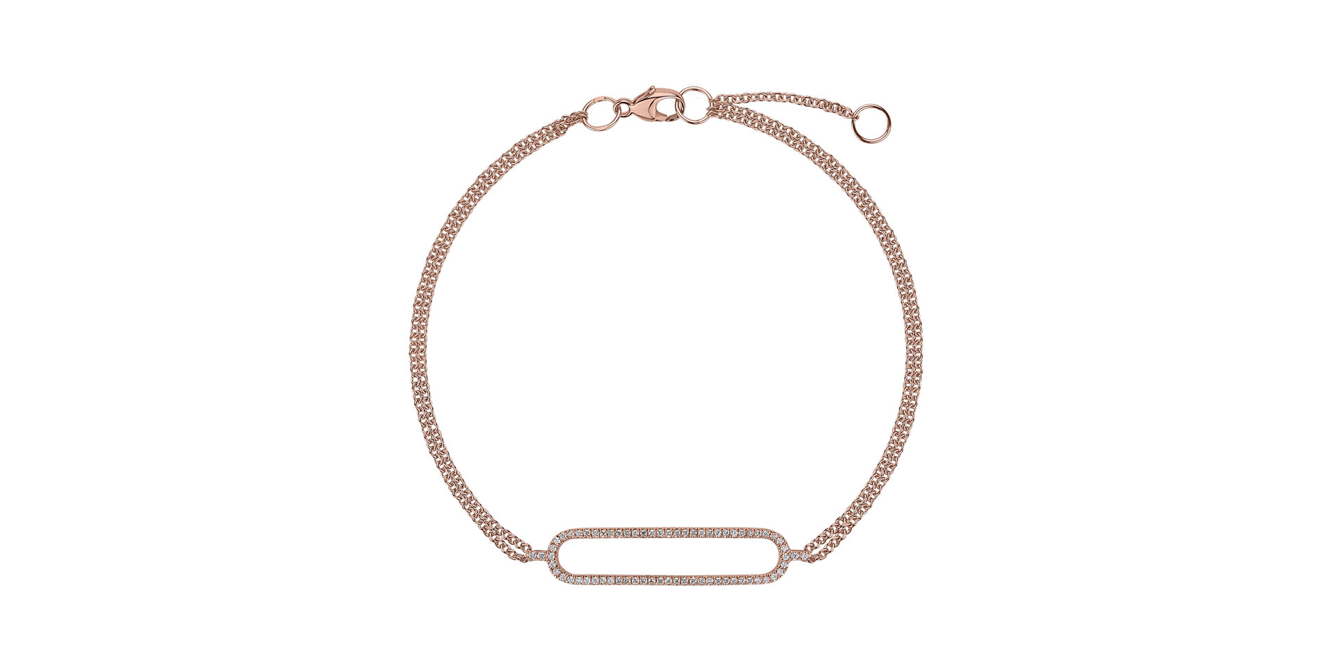 Bracelet with diamonds Dazzle