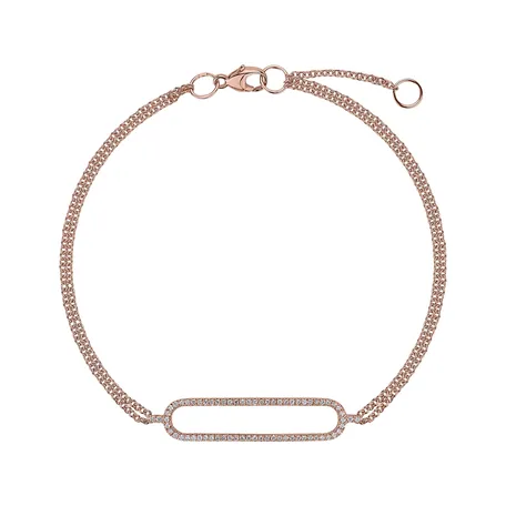 Bracelet with diamonds Dazzle