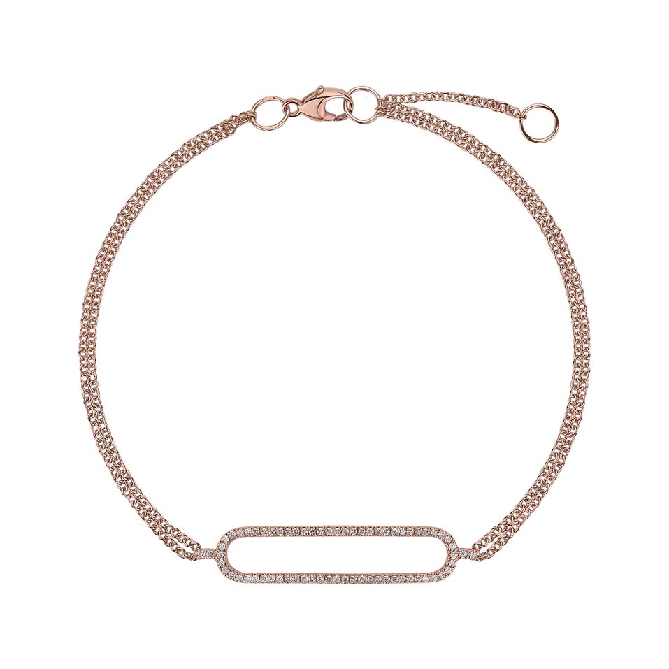 Bracelet with diamonds Dazzle