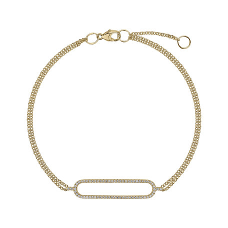 Bracelet with diamonds Dazzle