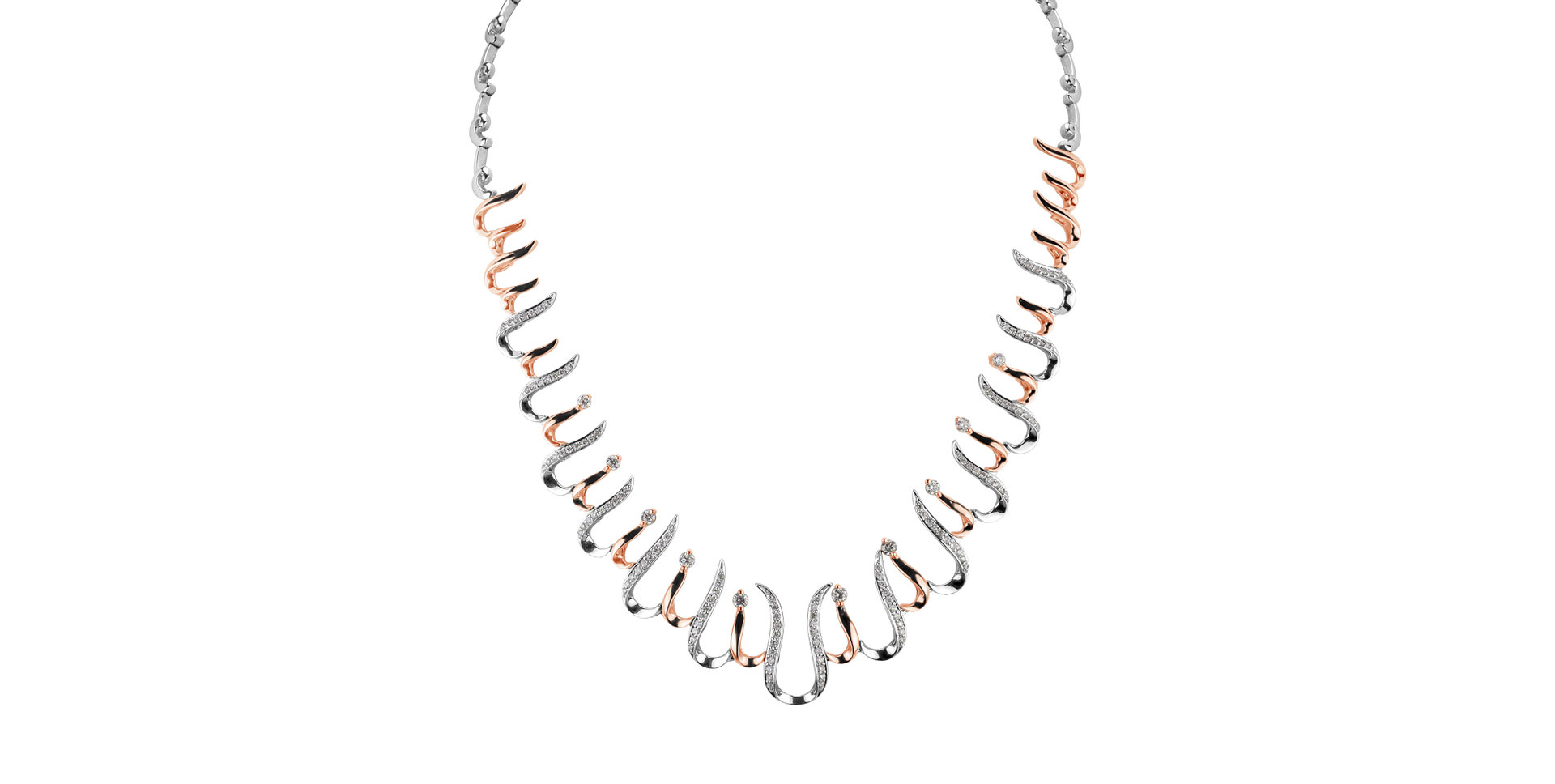 Diamond necklace Amazing Mosaic