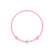 Children's diamond bracelet Circle Letter K2