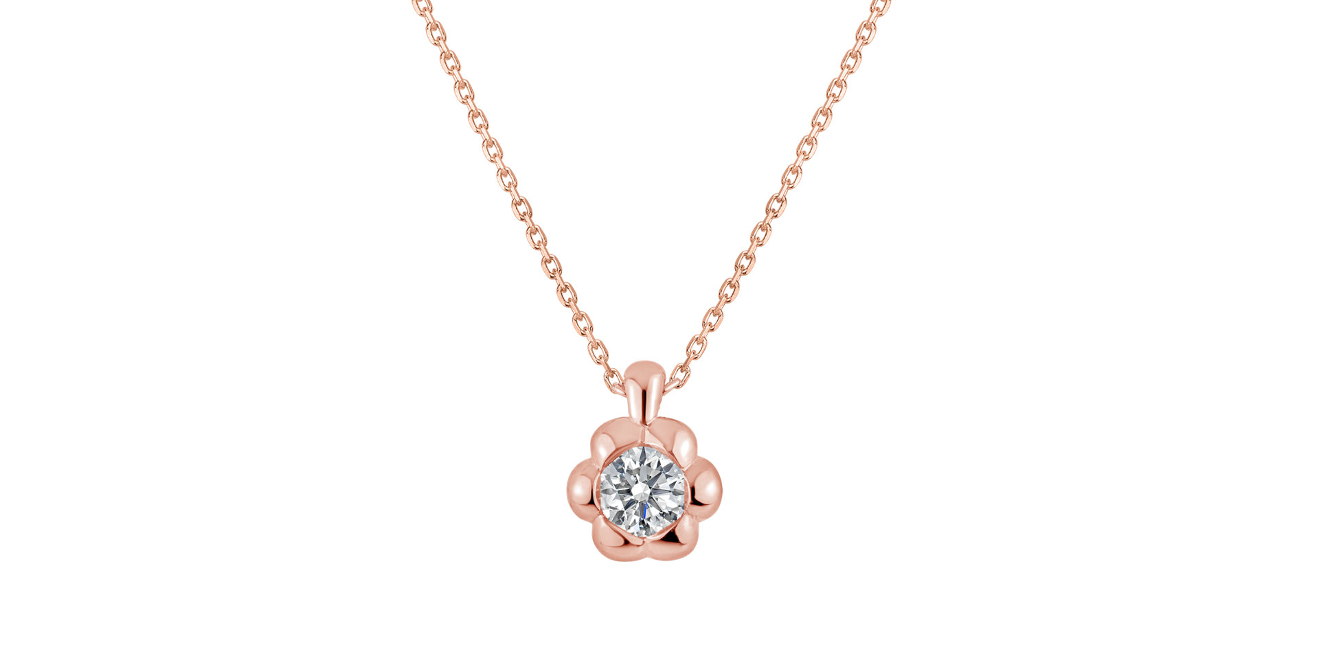 Diamond necklace Blooming Love