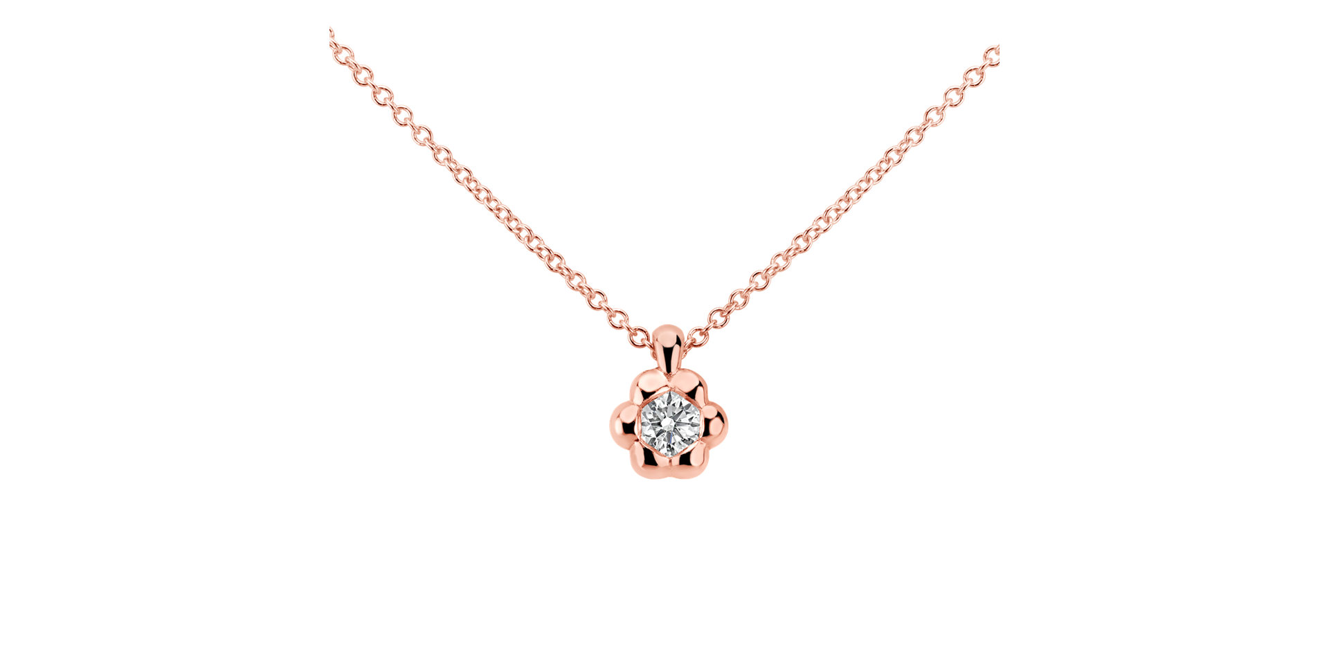 Diamond necklace Blooming Love