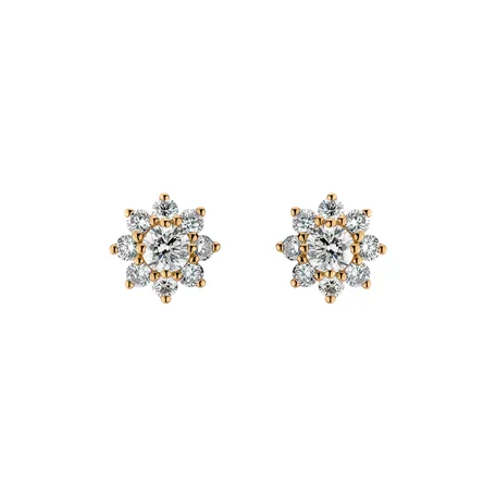 Diamond earrings Celestial Romance