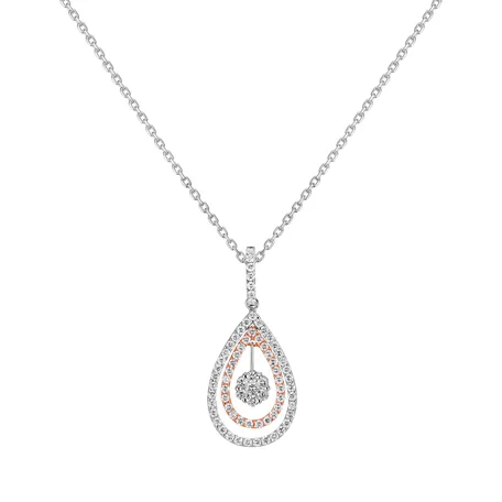 Diamond pendant Gilded Glimpse