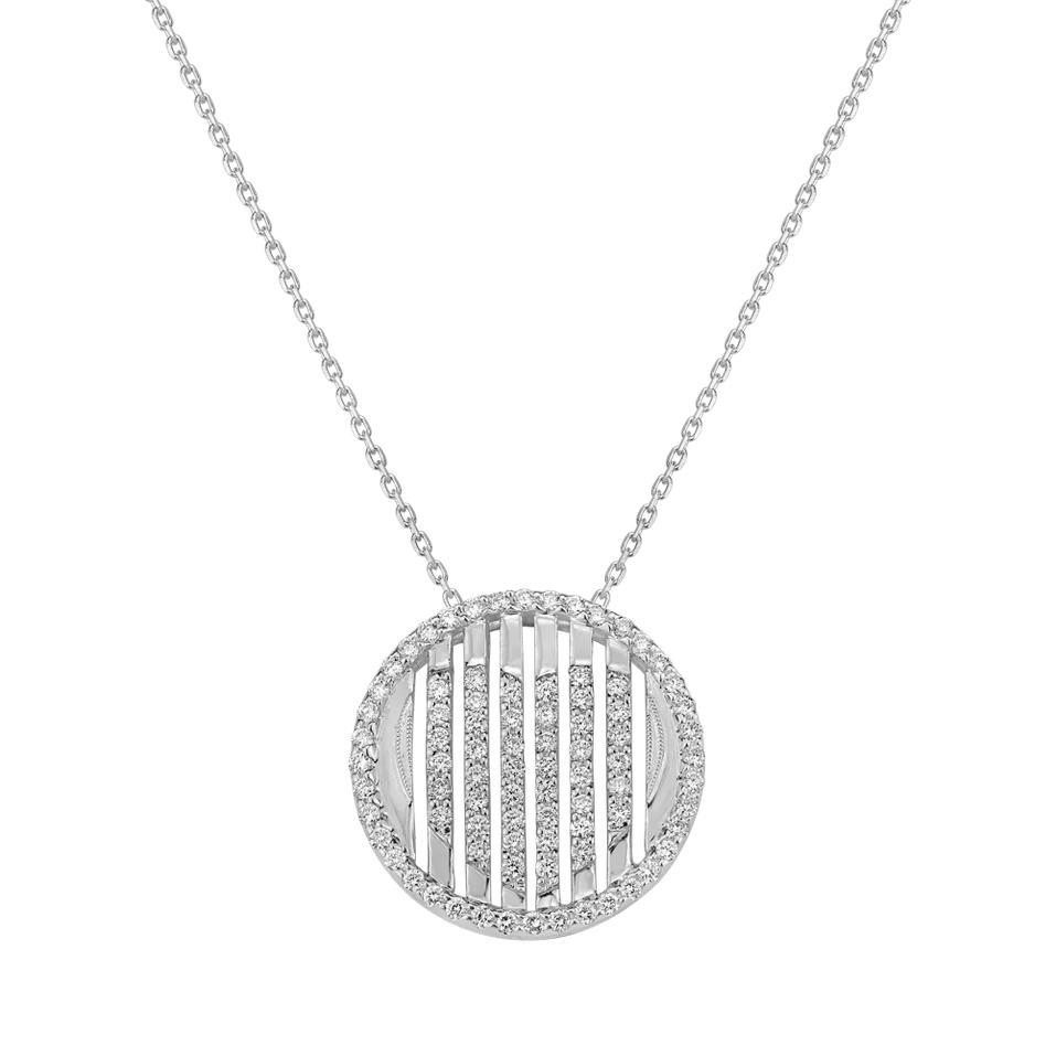 Diamond pendant Dashed Channel