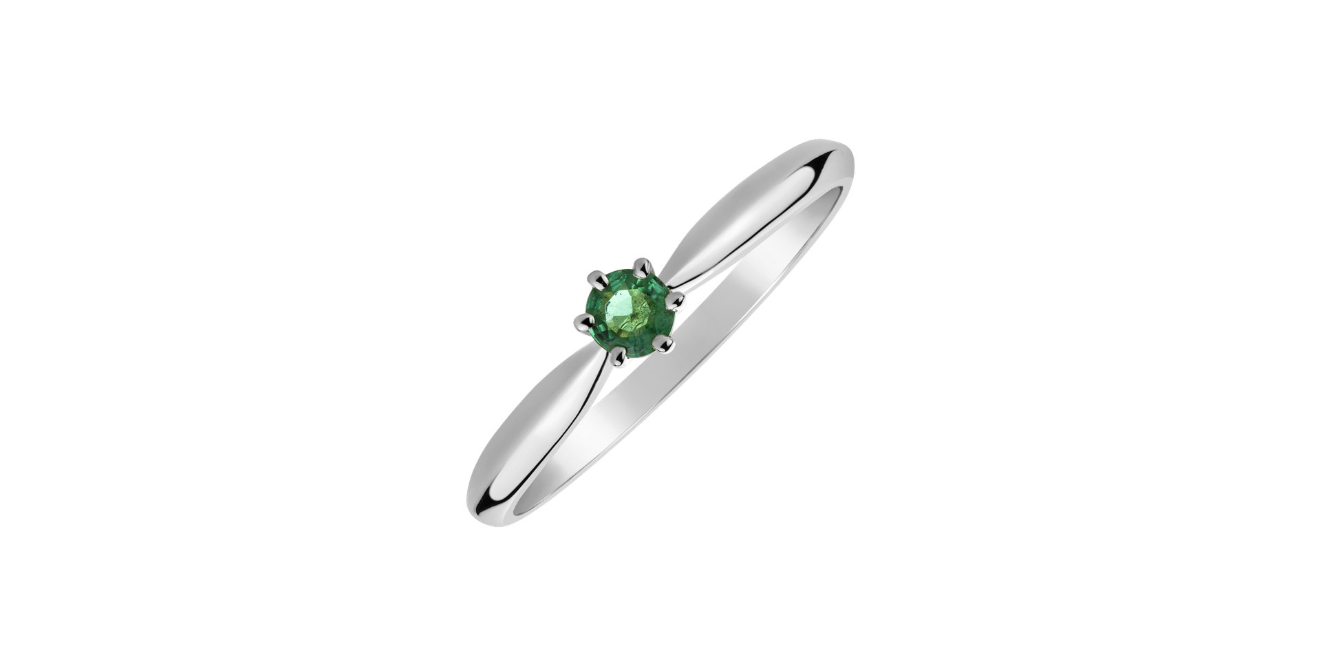 Ring with Emerald Eternal Joy