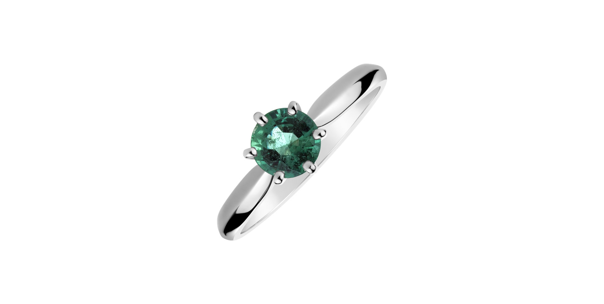 Ring with Emerald Eternal Joy