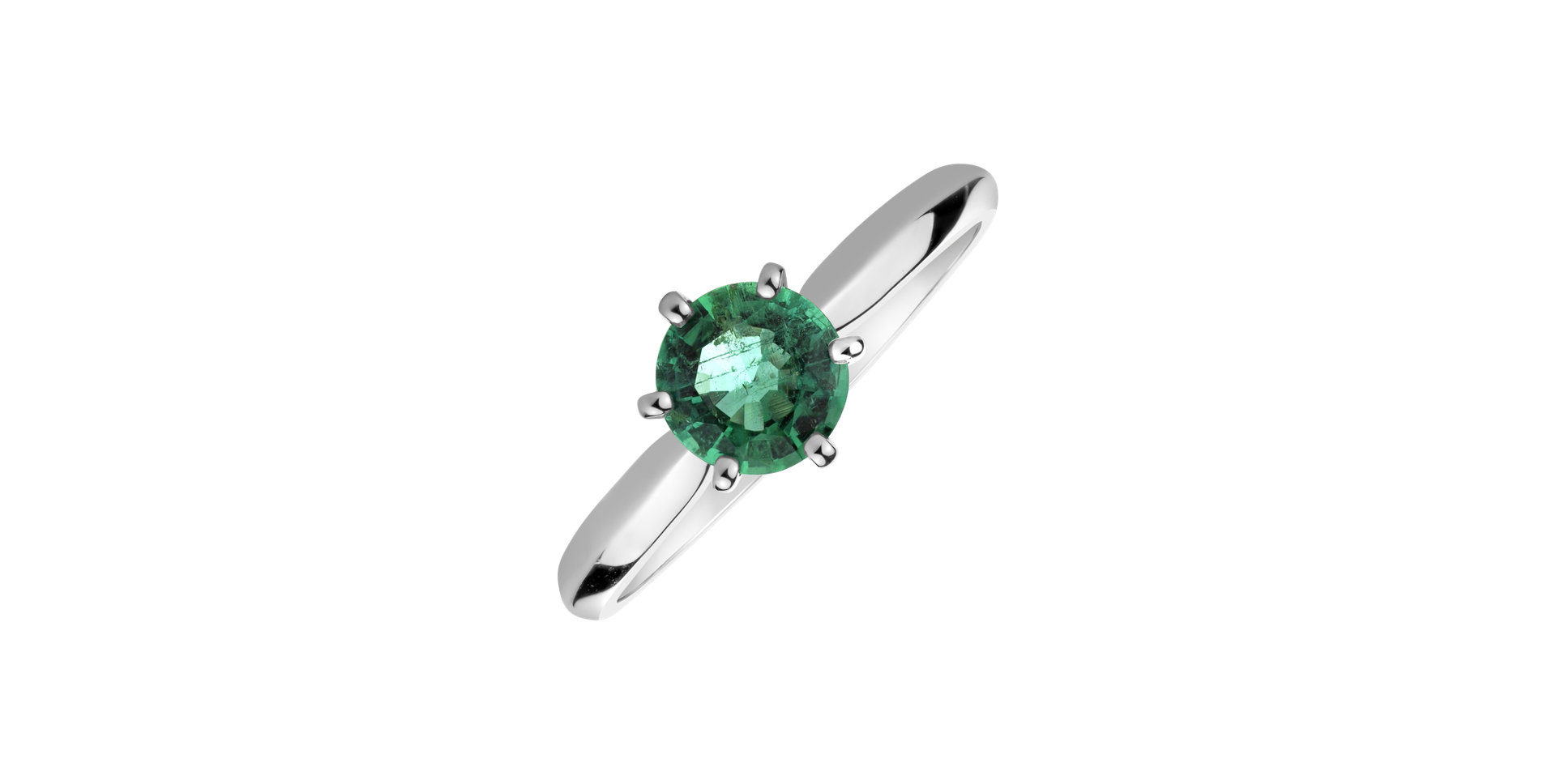 Ring with Emerald Eternal Joy