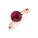 Ring with Ruby Eternal Joy2