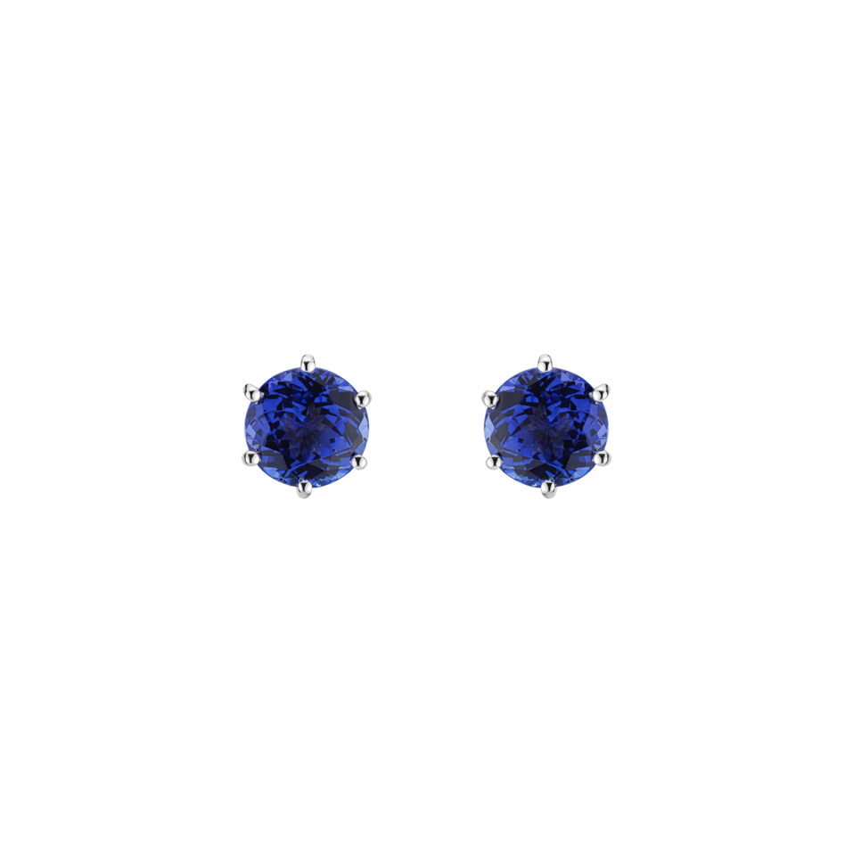 Earrings with Tanzanite Vesper Romance