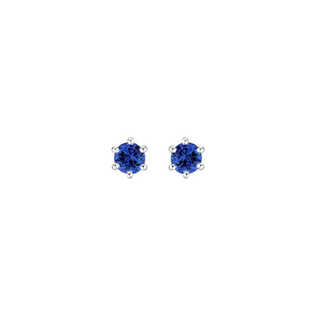 Earrings with Tanzanite Vesper Romance