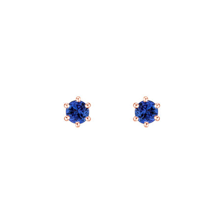 Earrings with Tanzanite Vesper Romance