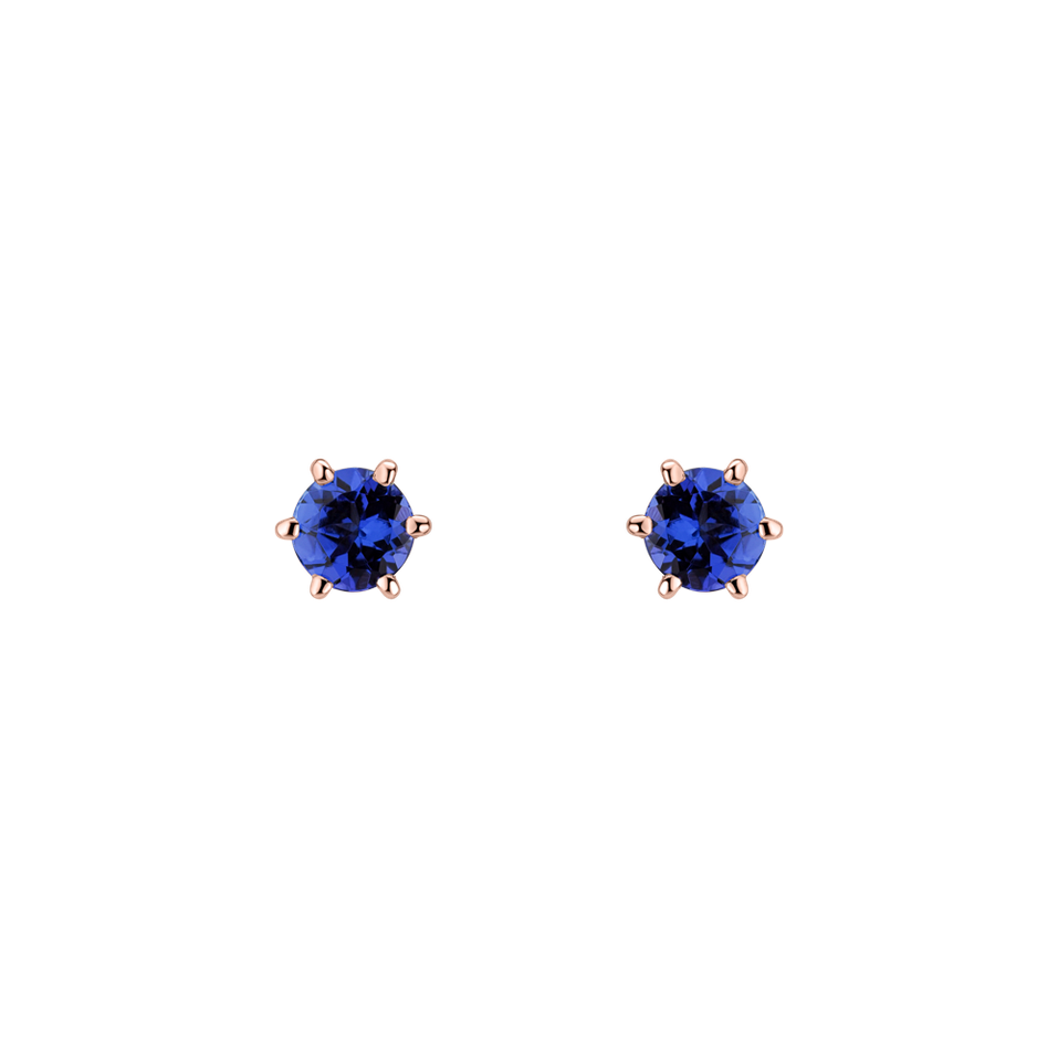 Earrings with Tanzanite Vesper Romance