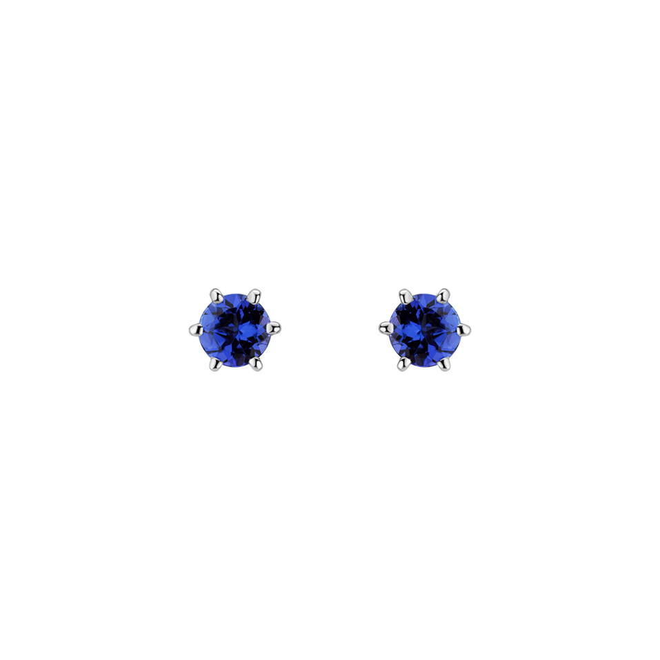 Earrings with Tanzanite Vesper Romance