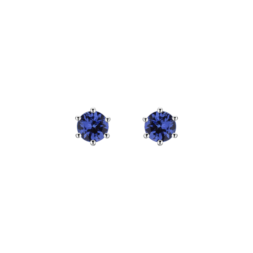 Earrings with Tanzanite Vesper Romance