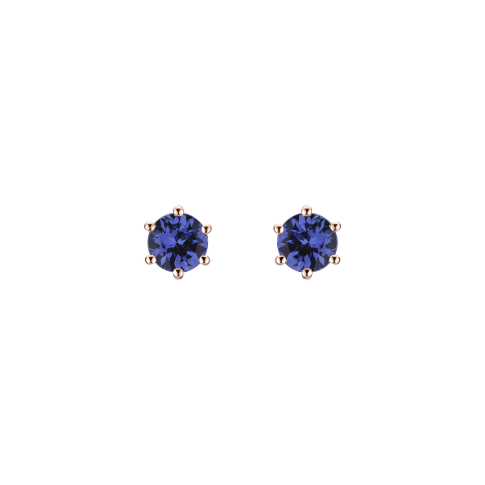Earrings with Tanzanite Vesper Romance