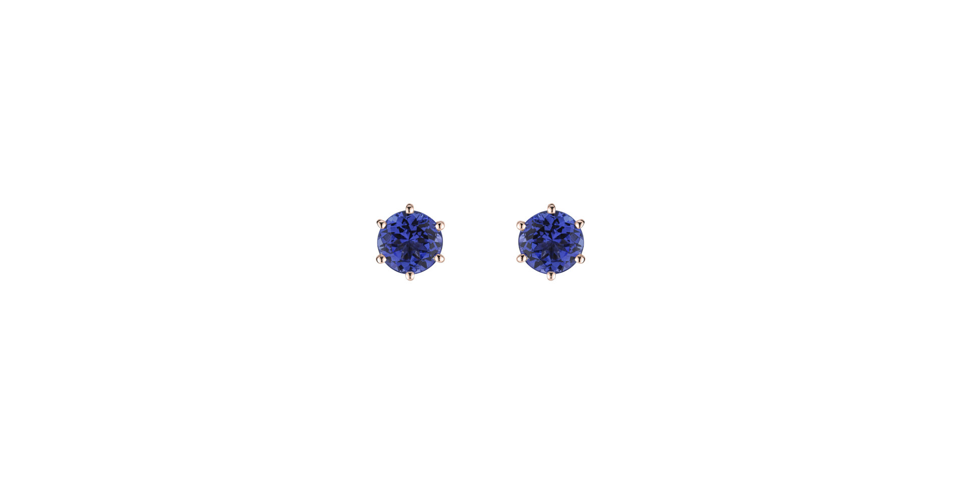 Earrings with Tanzanite Vesper Romance