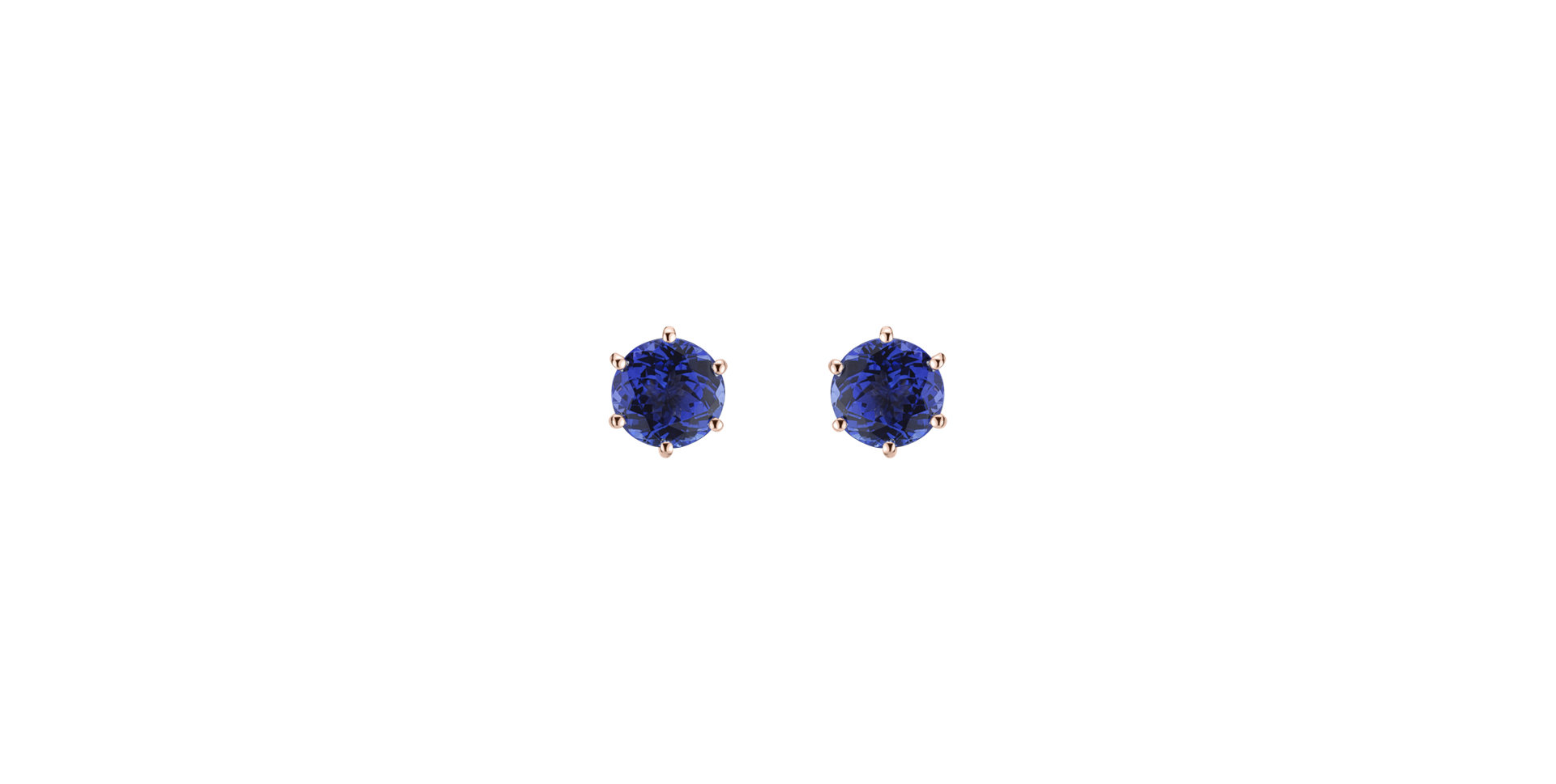 Earrings with Tanzanite Vesper Romance