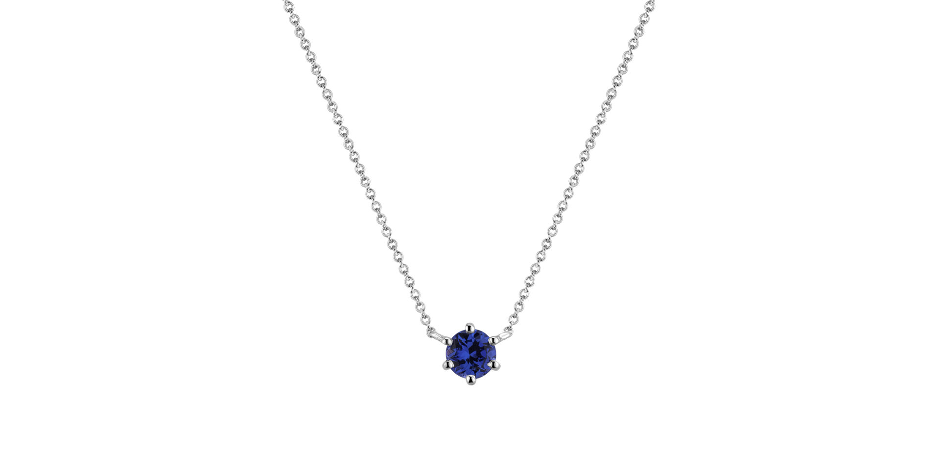 Necklace with Tanzanite Essential Drop