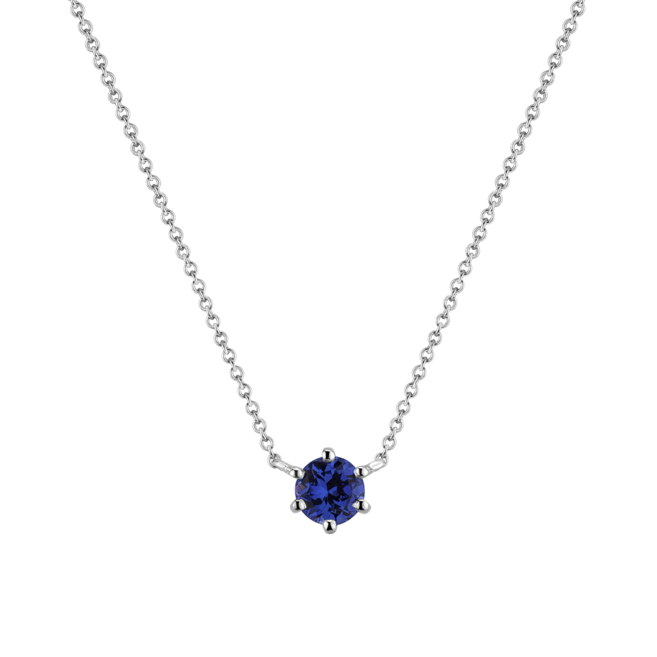 Necklace with Tanzanite Essential Drop