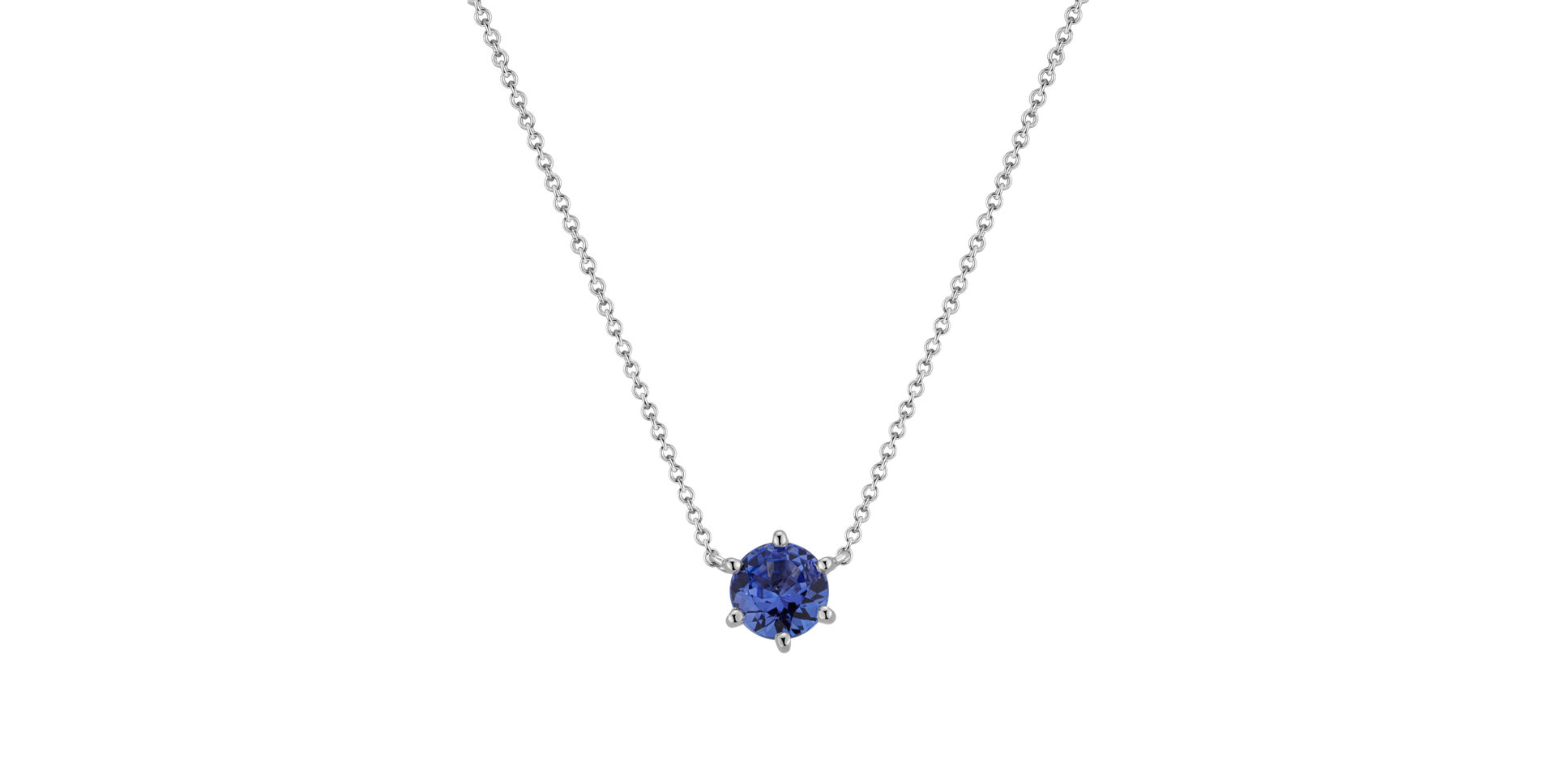 Necklace with Tanzanite Essential Drop