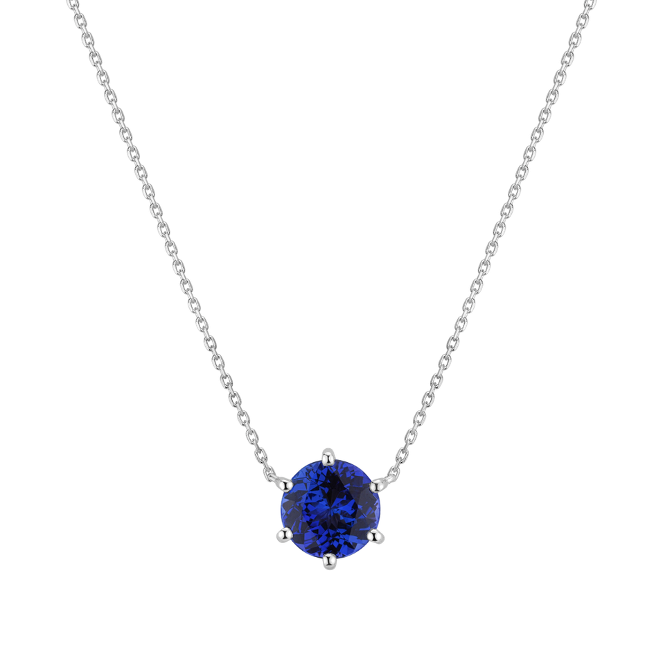 Necklace with Tanzanite Essential Drop