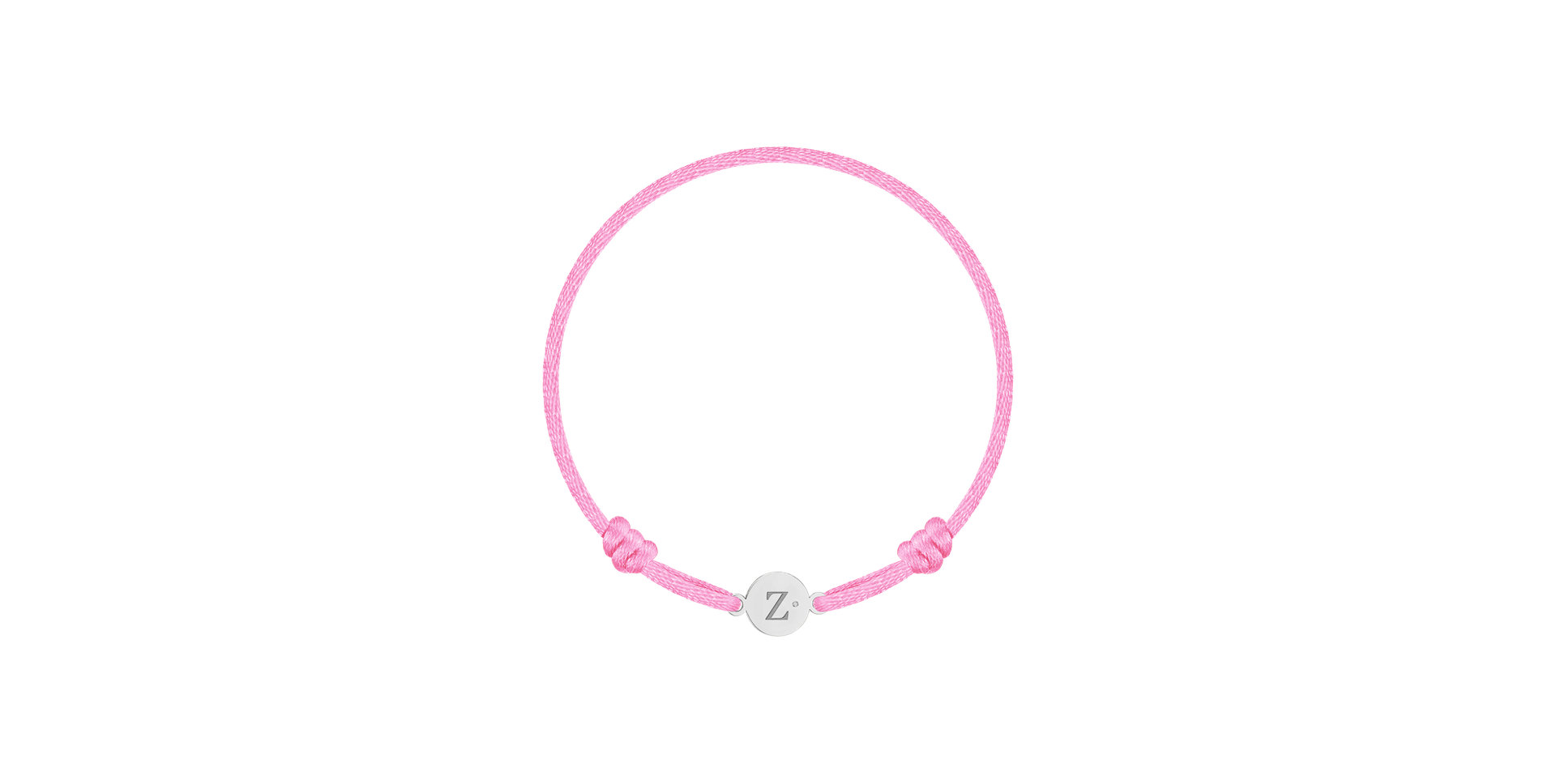 Children's diamond bracelet Circle Letter Z