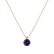 Necklace with Tanzanite Eternal Drop2