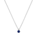 Necklace with Tanzanite Eternal Drop2