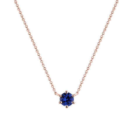 Necklace with Tanzanite Essential Drop