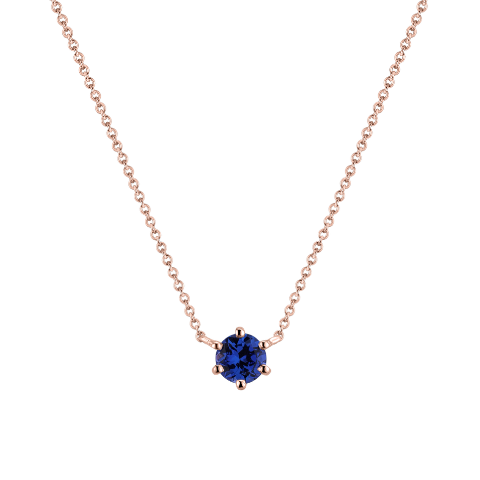 Necklace with Tanzanite Essential Drop