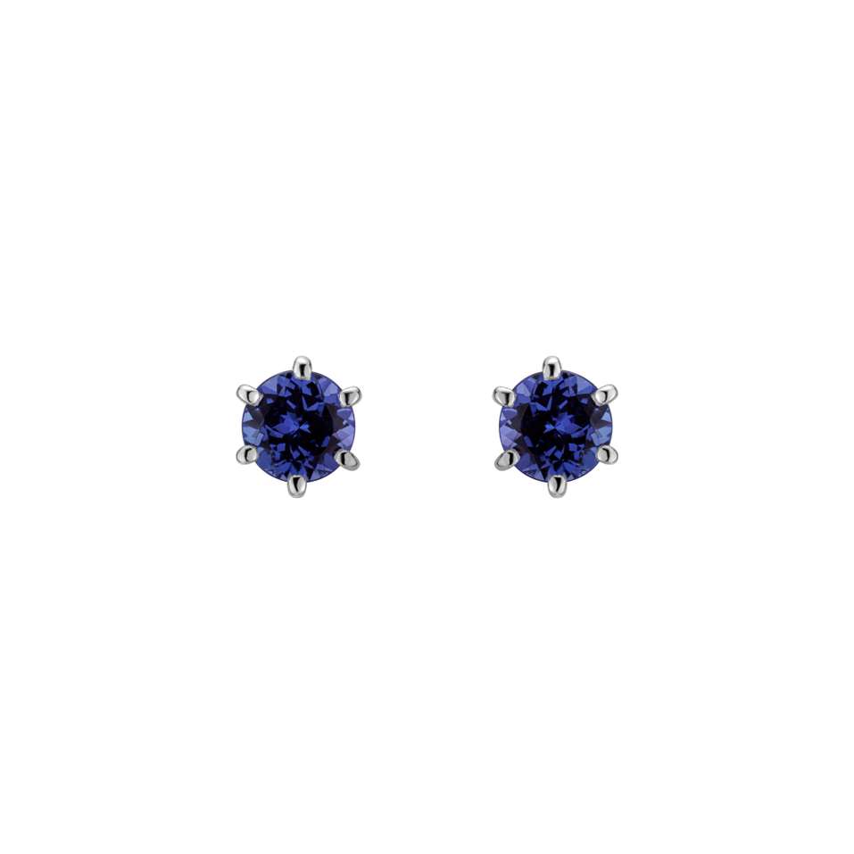 Earrings with Tanzanite Vesper Romance