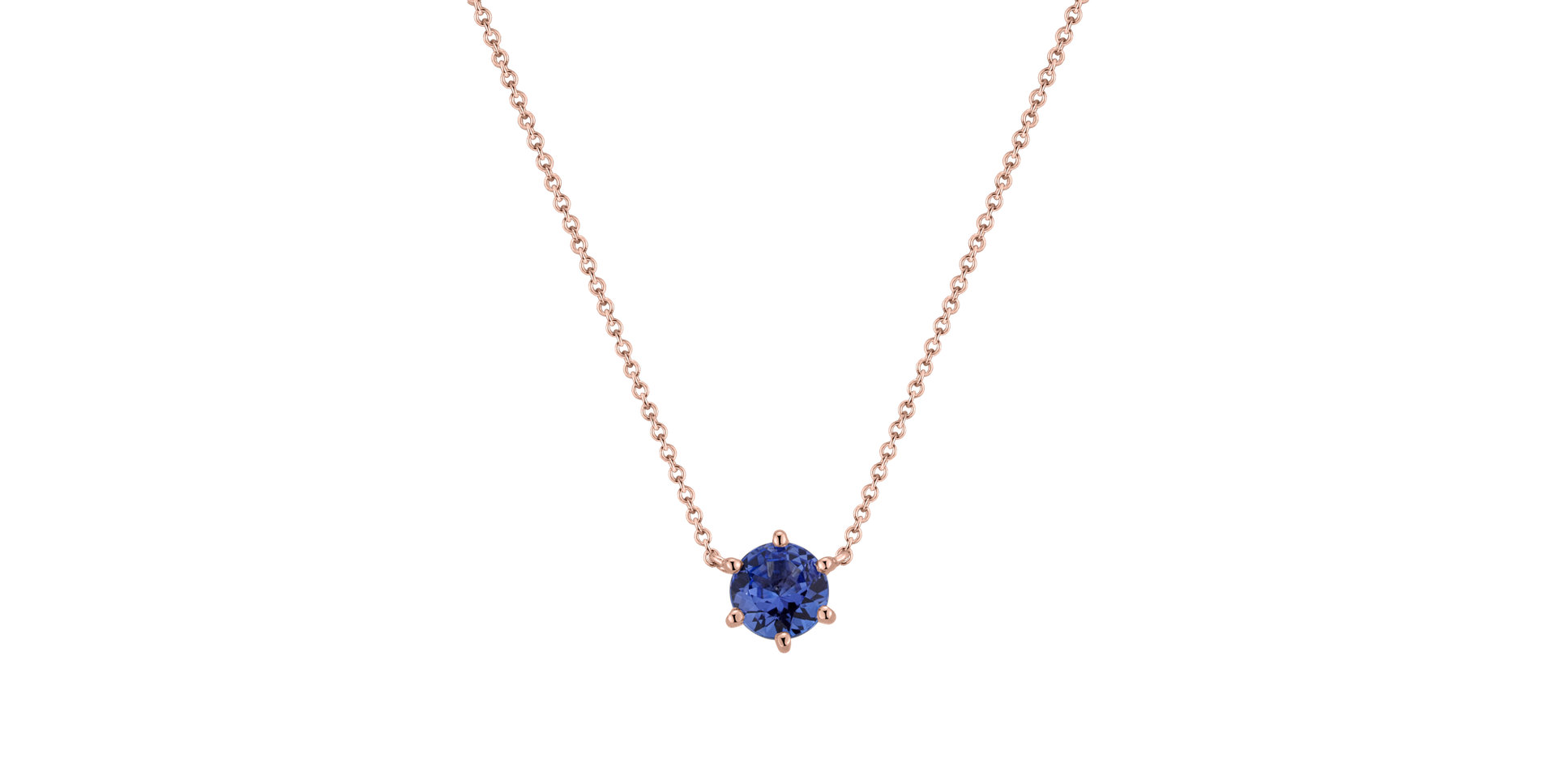 Necklace with Tanzanite Essential Drop