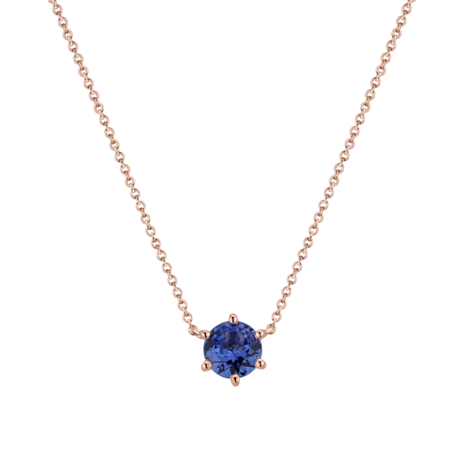 Necklace with Tanzanite Essential Drop