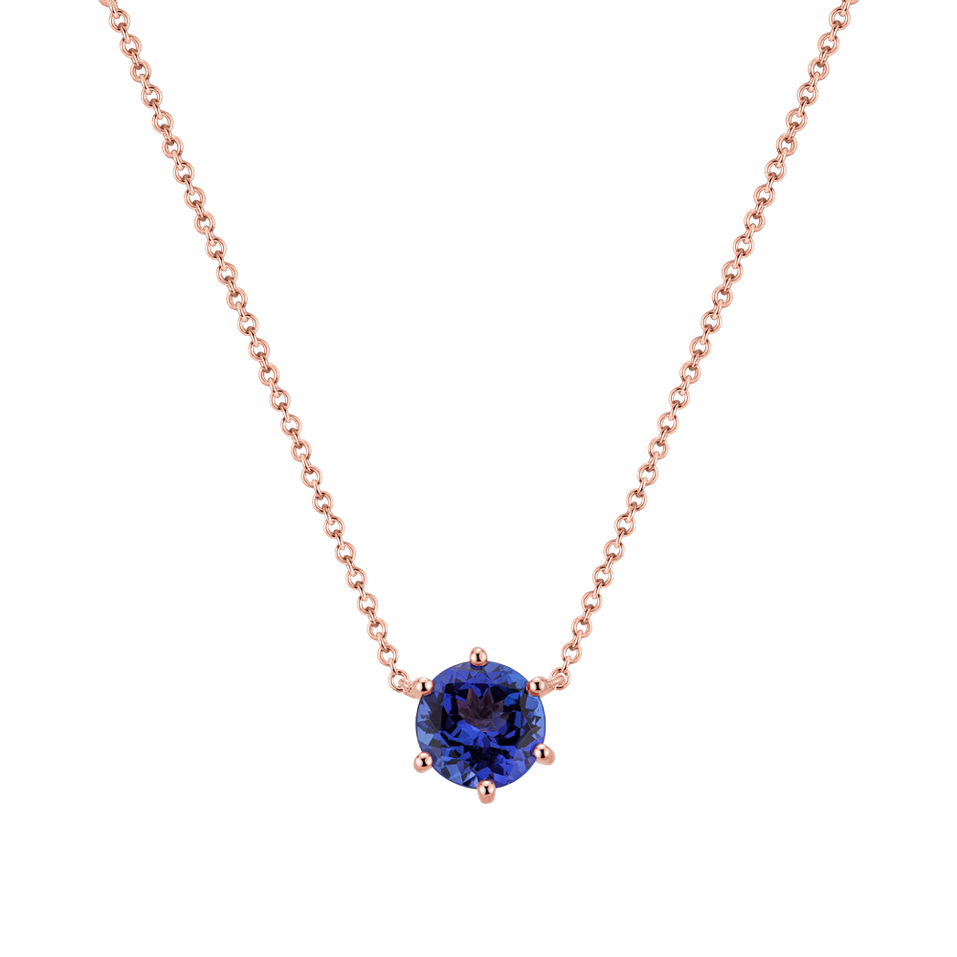 Necklace with Tanzanite Essential Drop