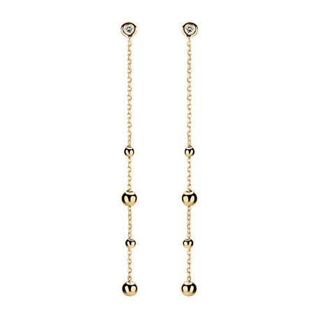 Diamond earrings Drops Waterfall