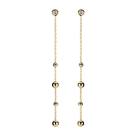 Diamond earrings Drops Waterfall
